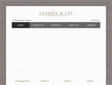 Tablet Screenshot of jjames.com